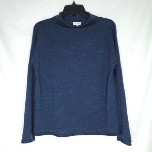 GARNET HILL Women's Merino Wool Long Sleeve Pullover Sweater SMALL